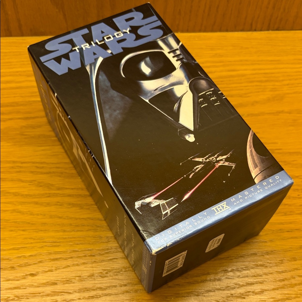 Star Wars Trilogy VHS Box Set - Black & Blue Cover